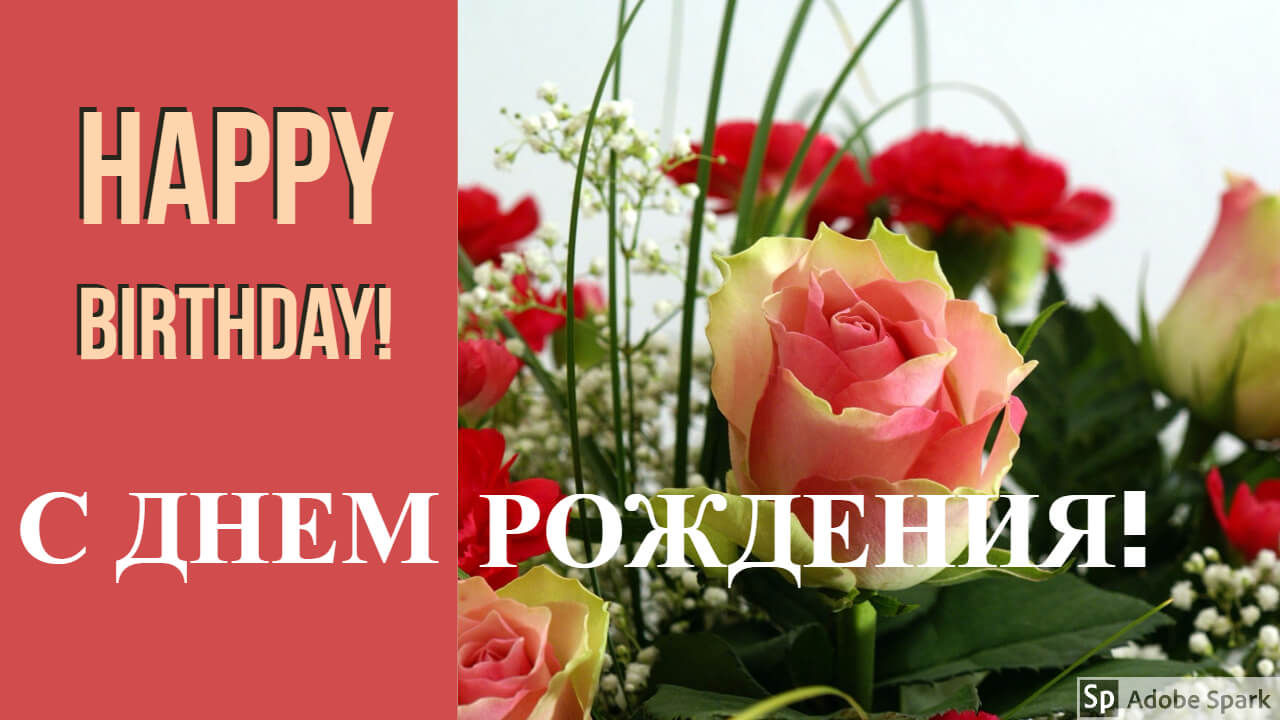 С днем рождения! С днем рождения!